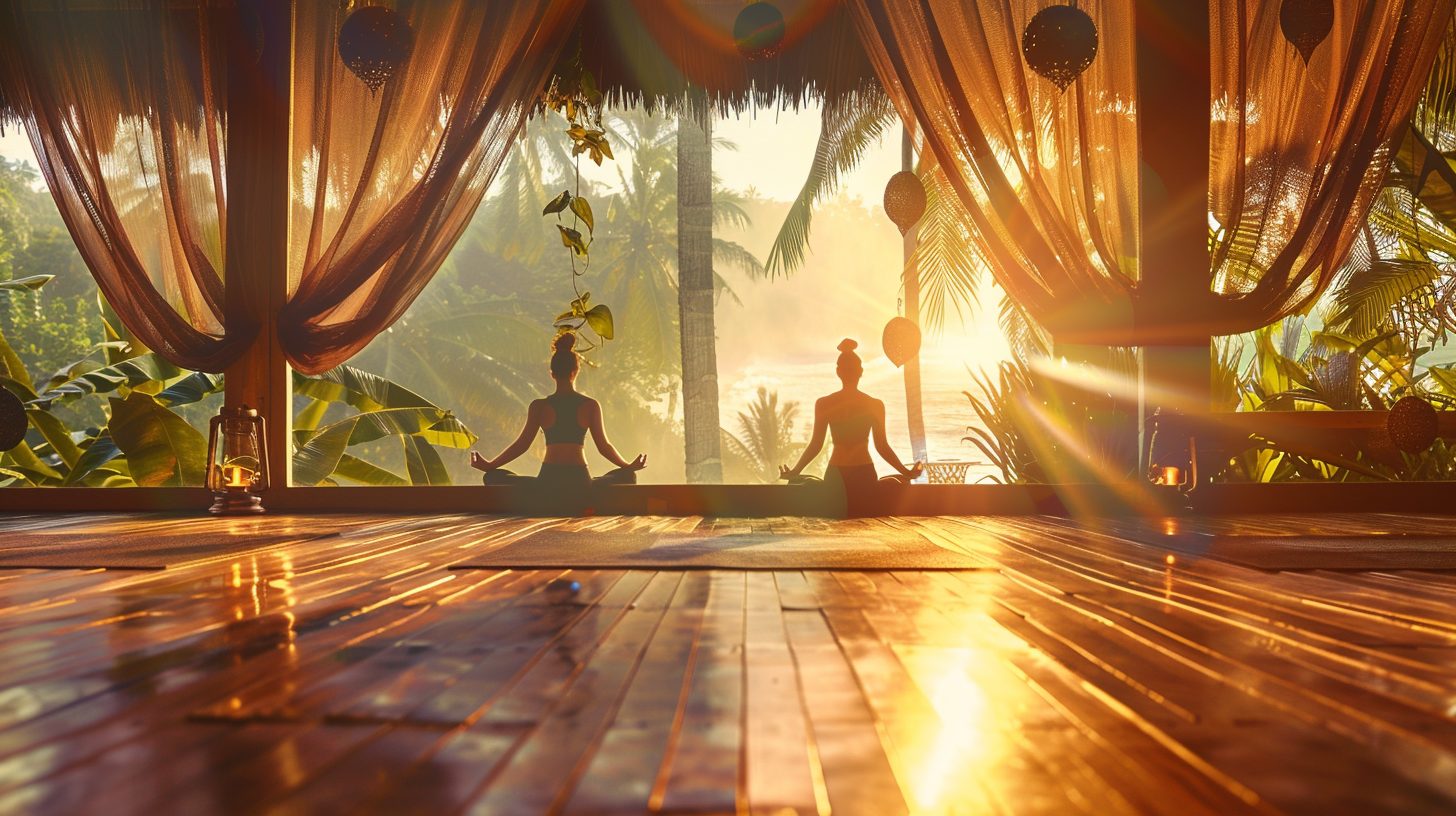 Love & Flow: Top 8 Yoga Couple-Retreat Practices To ReIgnite Your Intimate Bond."